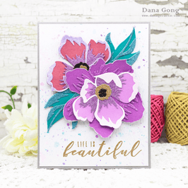 Watercolor to Color Die-Cut Elements Class