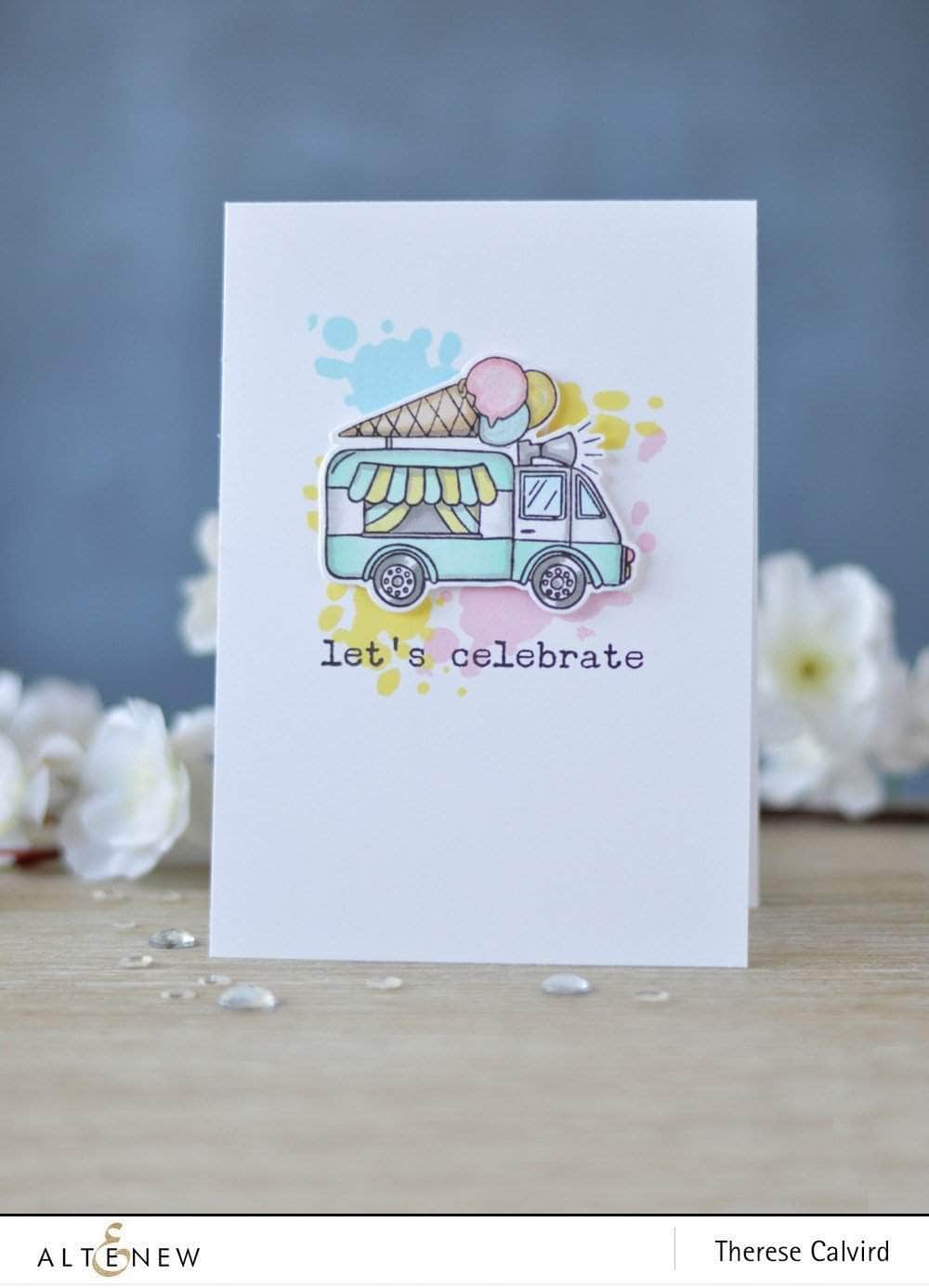 Photocentric Clear Stamps A Splash of Color Stamp Set