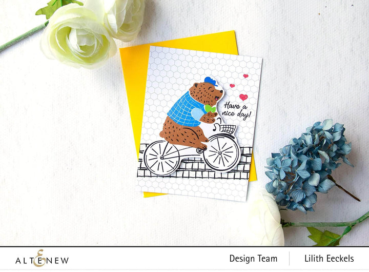 Photocentric Clear Stamps Alten Riding By Stamp Set