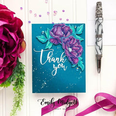 Photocentric Clear Stamps Beautiful Peony Stamp Set
