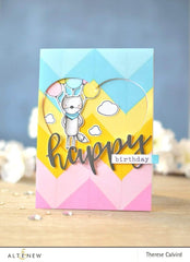 Photocentric Clear Stamps Birthday Greetings Stamp Set