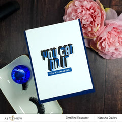 Photocentric Clear Stamps Bold Sentiments Stamp Set