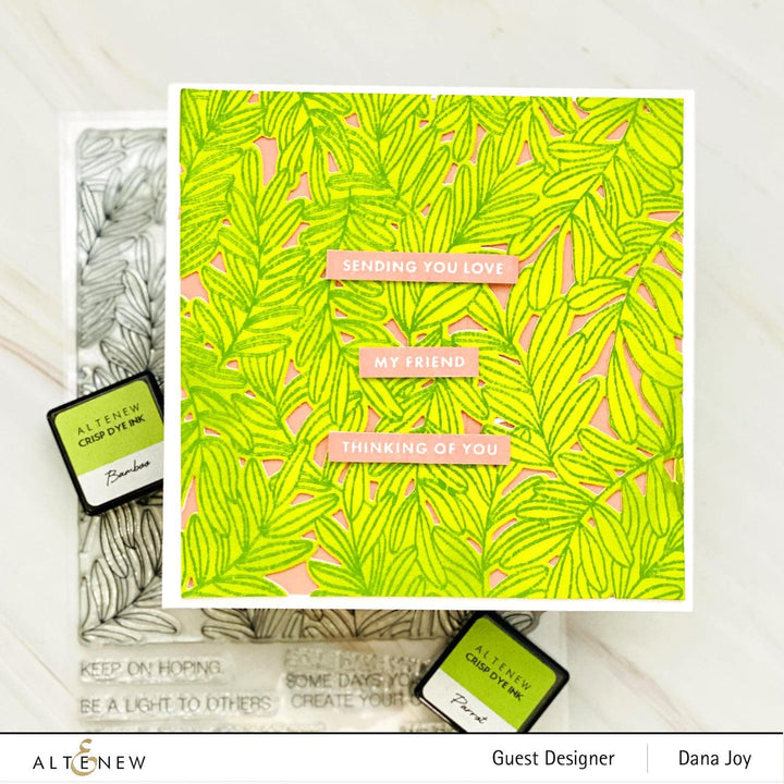 Photocentric Clear Stamps Bold Sentiments Stamp Set