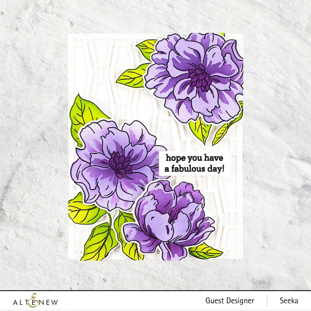 Photocentric Clear Stamps Botanical Illustrations Stamp Set