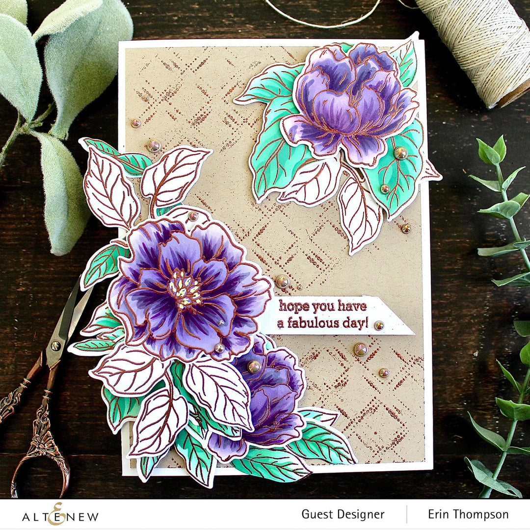 Photocentric Clear Stamps Botanical Illustrations Stamp Set