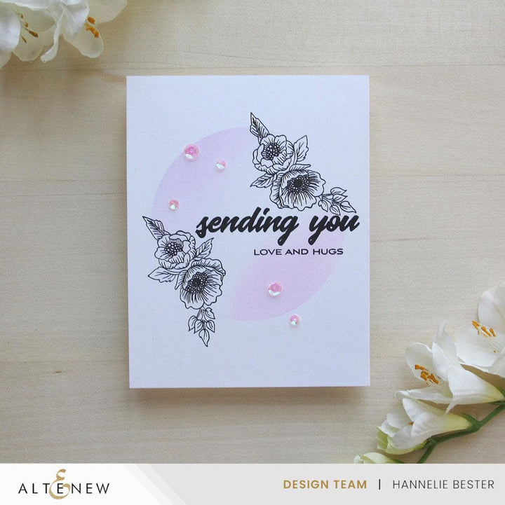 Cornered Blooms Stamp Set