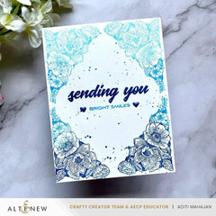 Cornered Blooms Stamp Set