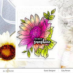 Photocentric Clear Stamps Dancing Sunflowers Stamp Set