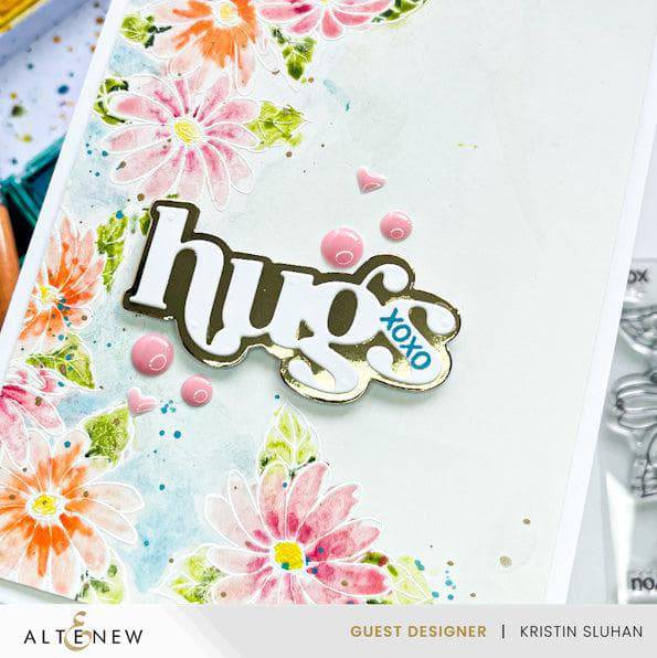 PMA Industries, Inc. Clear Stamps Dazzling Flowers - Cineraria Stamp Set
