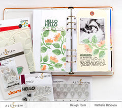 Photocentric Clear Stamps Folk Flowers Details Stamp Set