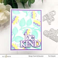 Photocentric Clear Stamps Folk Flowers Details Stamp Set