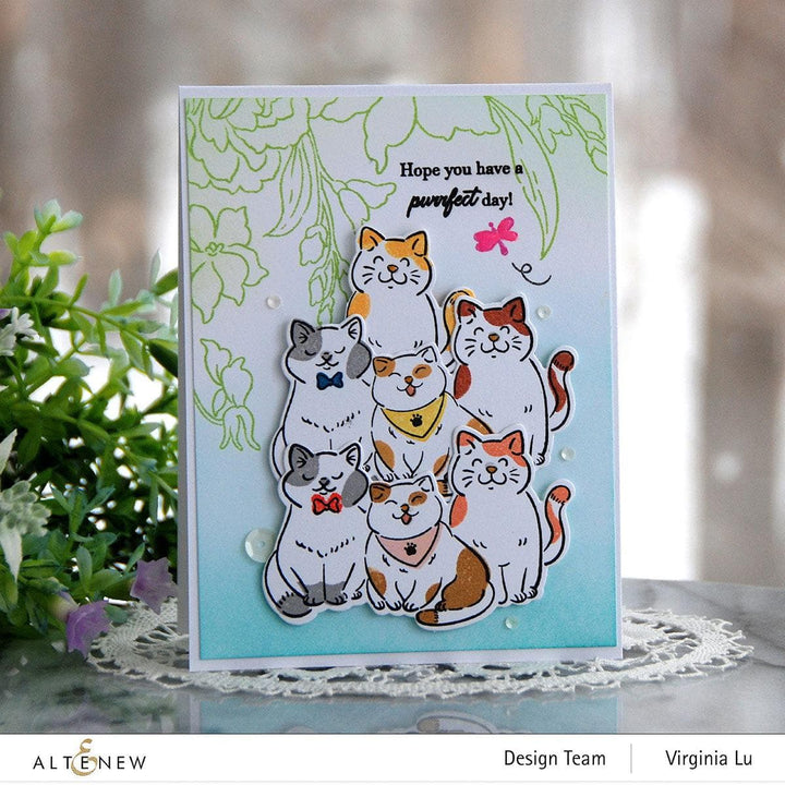 Photocentric Clear Stamps Geometric Botany Stamp Set