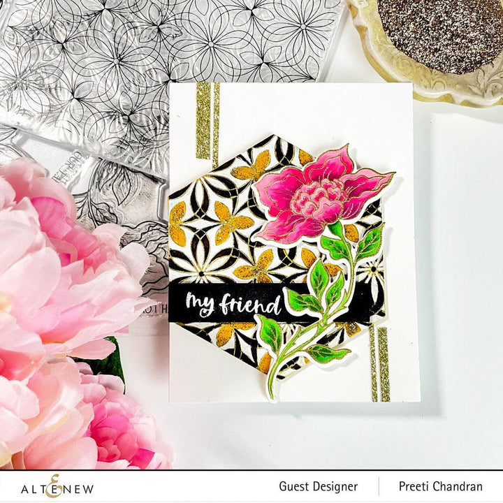 Photocentric Clear Stamps Geometric Botany Stamp Set