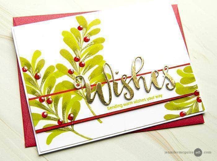 Photocentric Clear Stamps Happy Holidays Stamp Set