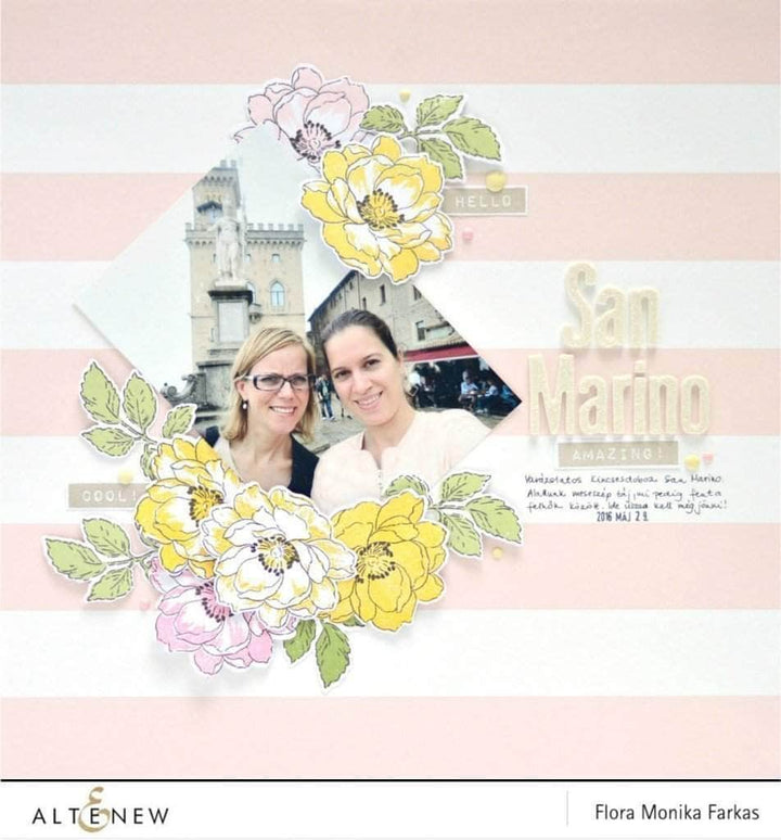 Photocentric Clear Stamps Label Love Stamp Set