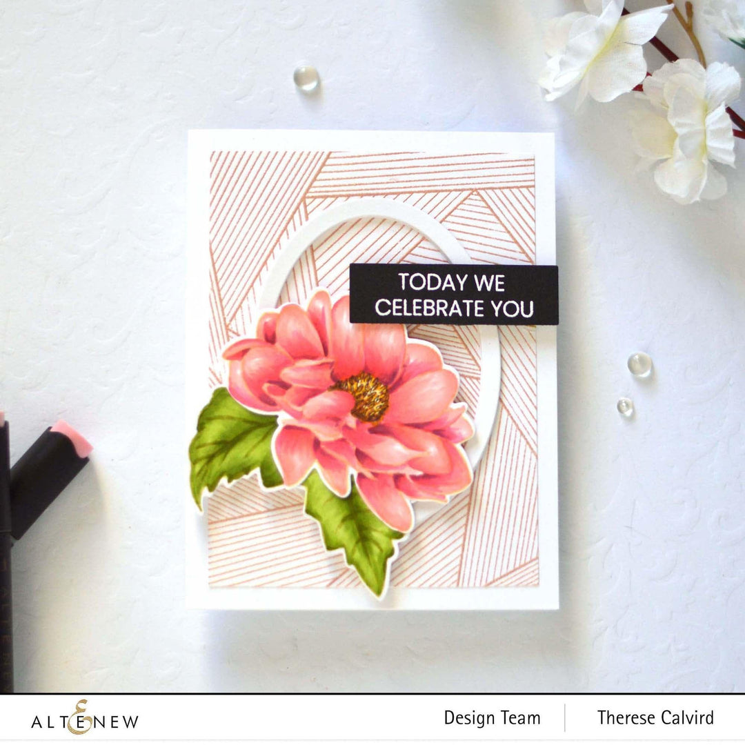Photocentric Clear Stamps Linear Spiral Stamp Set