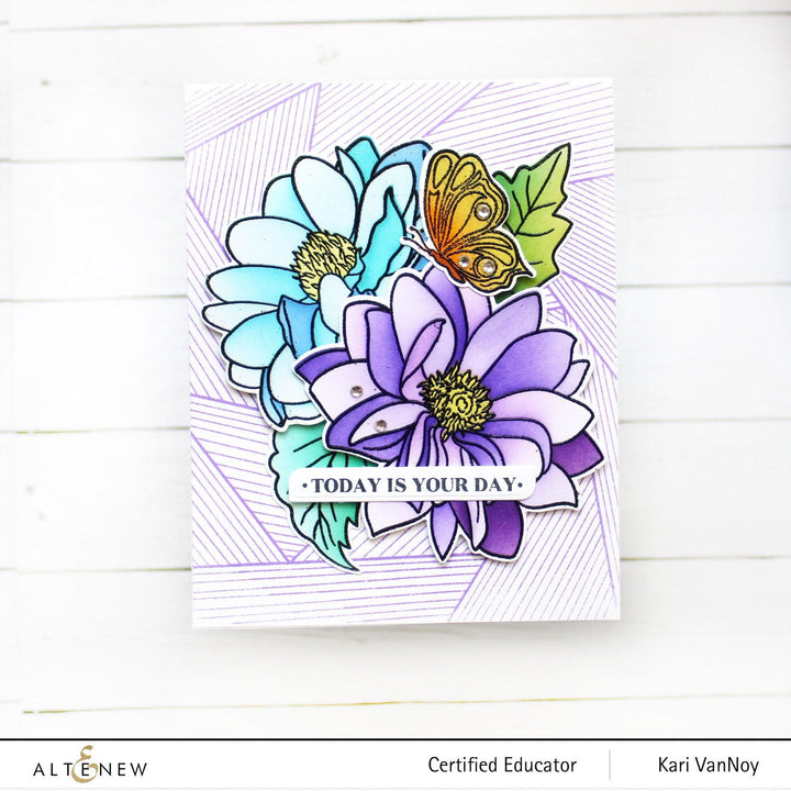 Photocentric Clear Stamps Linear Spiral Stamp Set
