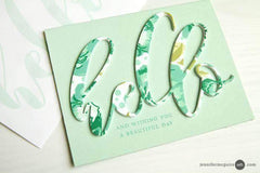 Photocentric Clear Stamps Mega Greetings Stamp Set