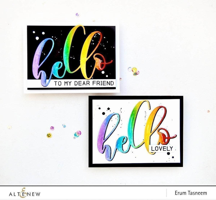 Photocentric Clear Stamps Mega Greetings Stamp Set