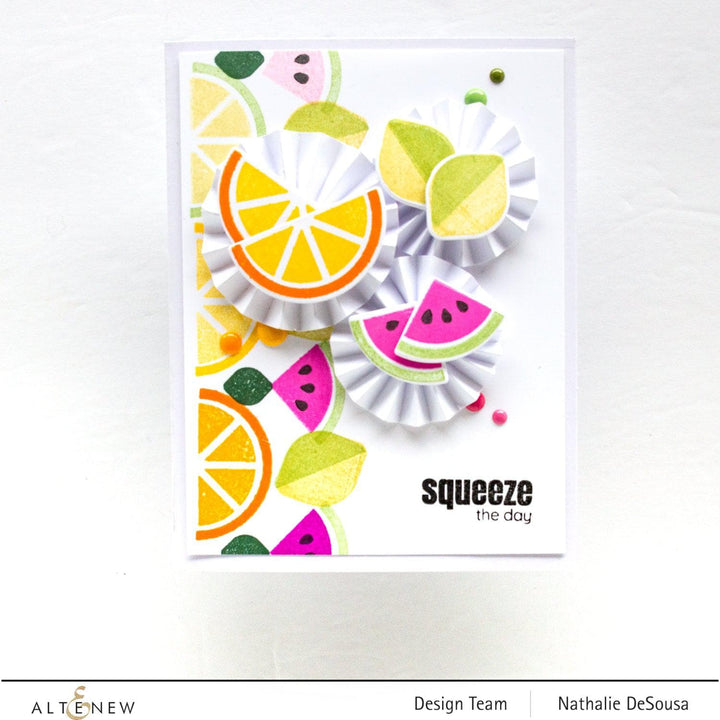 PMA Industries, Inc. Clear Stamps Mod Fruit Bowl Stamp Set