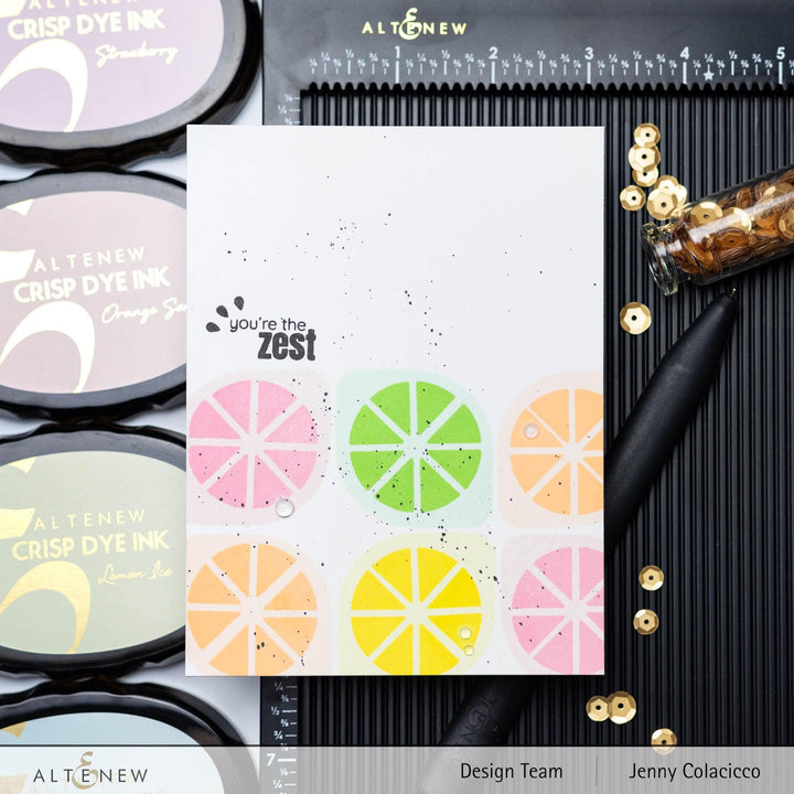 PMA Industries, Inc. Clear Stamps Mod Fruit Bowl Stamp Set