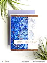 Photocentric Clear Stamps Paint-A-Flower: Spider Mums Outline Stamp Set