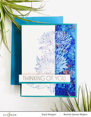 Photocentric Clear Stamps Paint-A-Flower: Spider Mums Outline Stamp Set