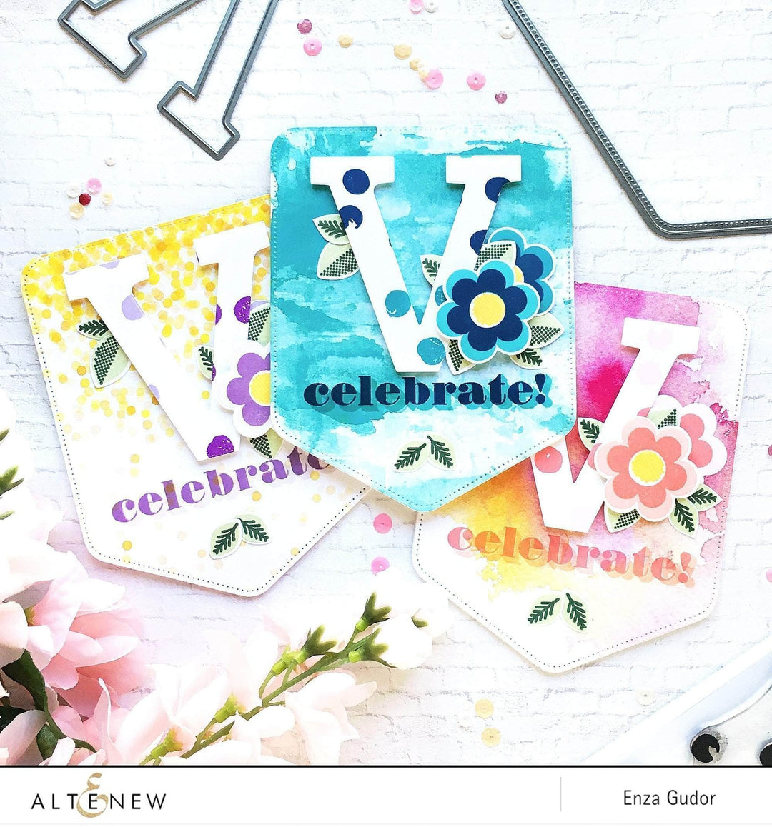 Photocentric Clear Stamps Pinstripe Stamp Set