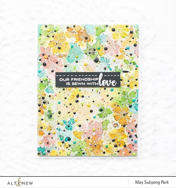 Photocentric Clear Stamps Rustic Linen Stamp Set