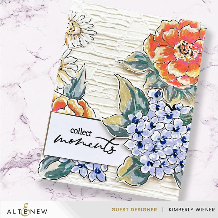 Stamp & Paint: One Happy Bouquet Stamp Set