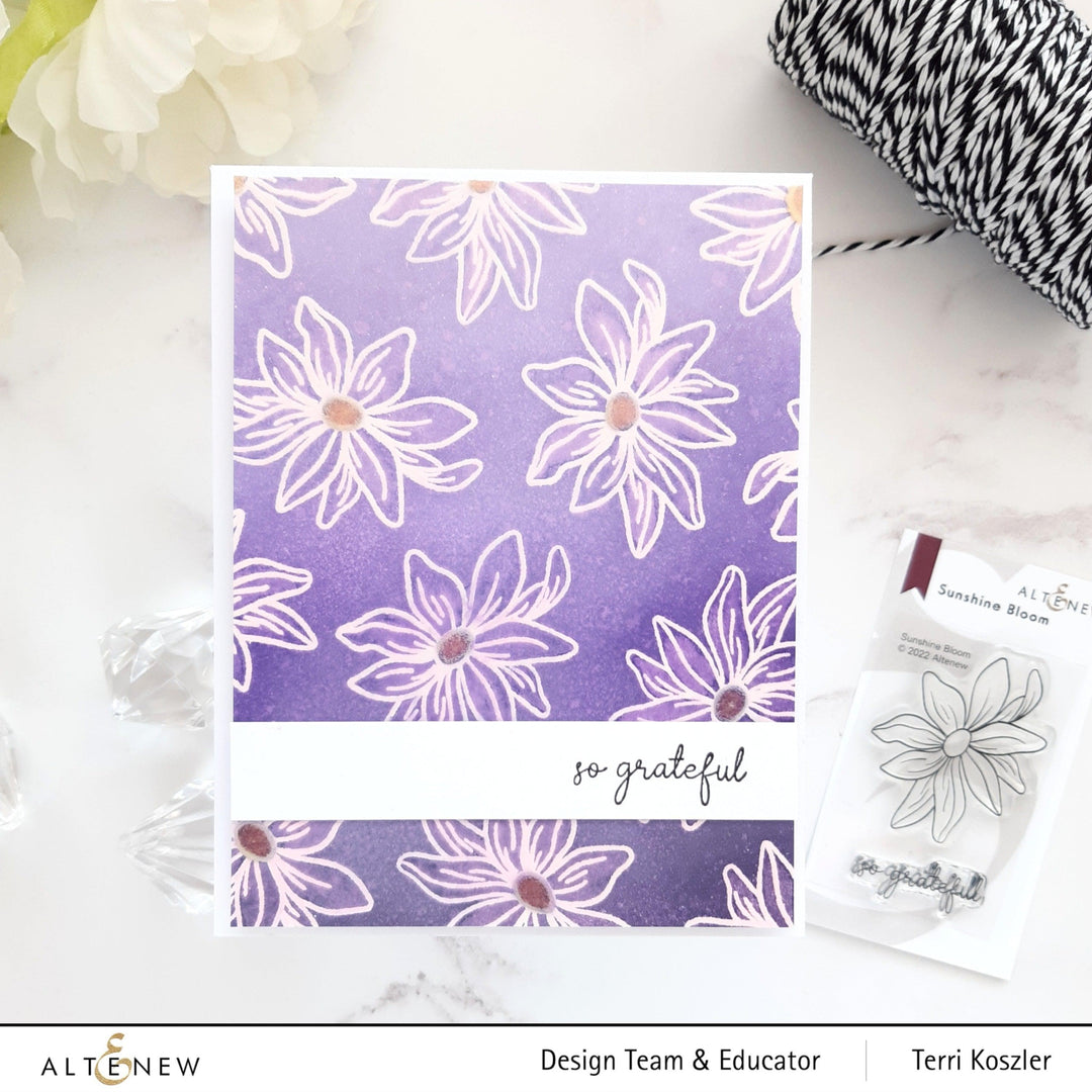 Photocentric Clear Stamps Sunshine Bloom Stamp Set