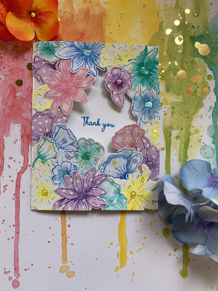 Photocentric Clear Stamps Sunshine Bloom Stamp Set