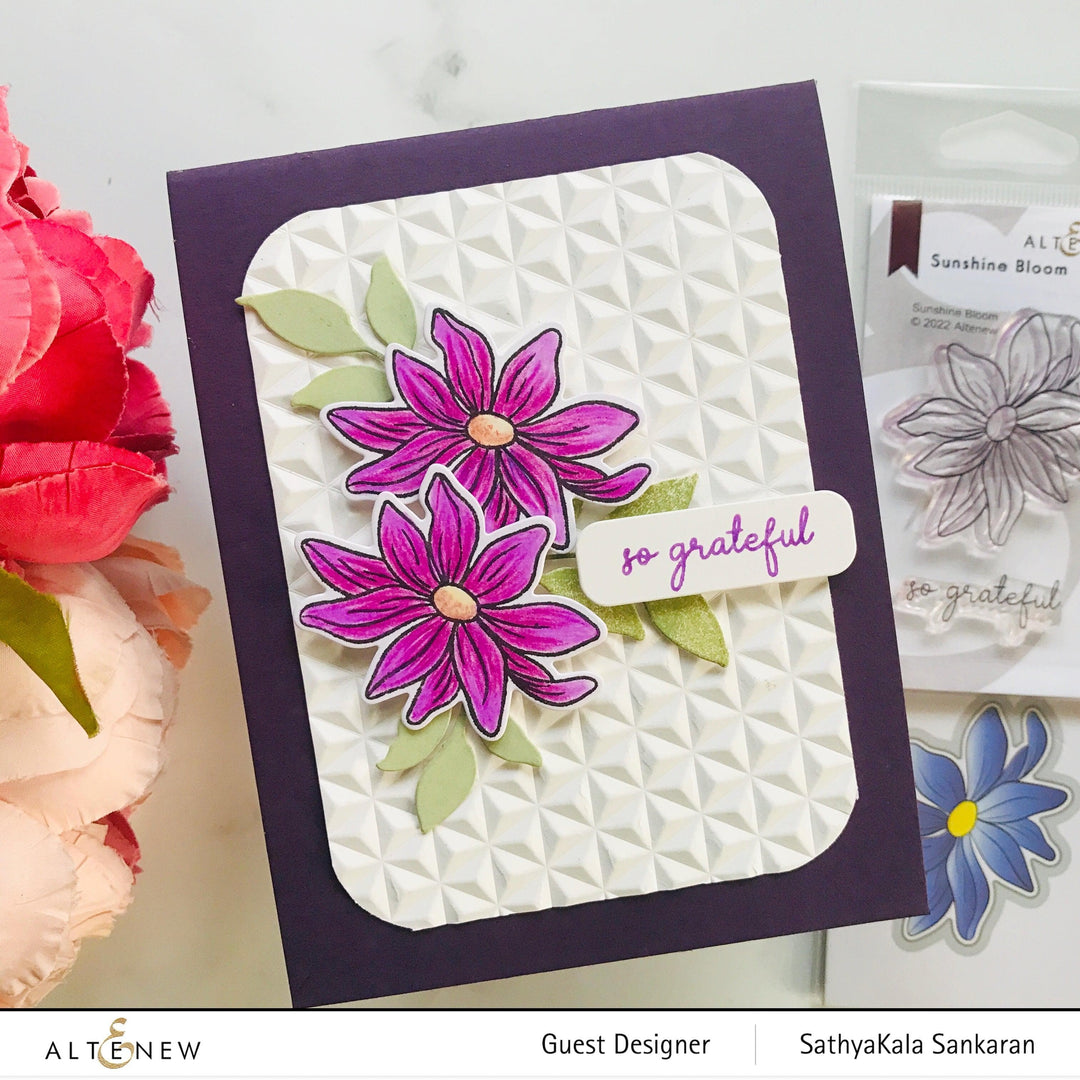 Photocentric Clear Stamps Sunshine Bloom Stamp Set