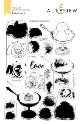 Photocentric Clear Stamps Sweet Love Stamp Set