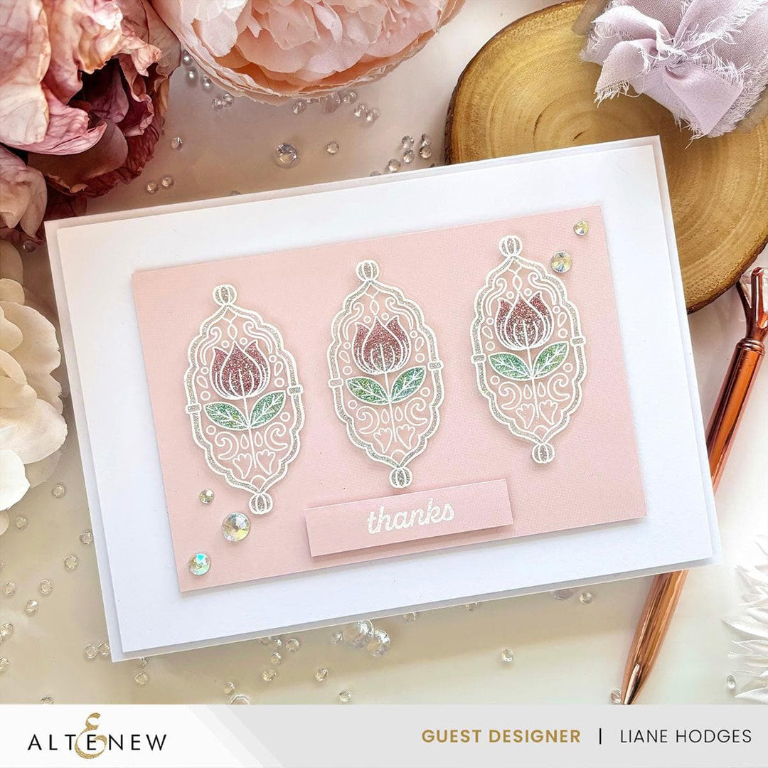 Tulip Motif Stamp Set