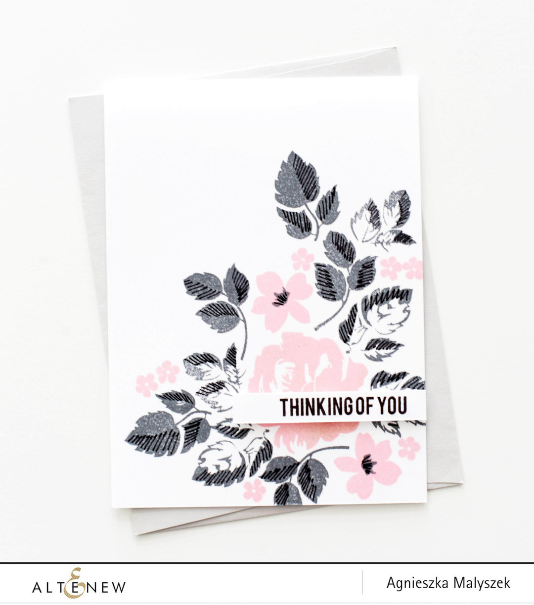 Photocentric Clear Stamps Vintage Flowers Stamp Set