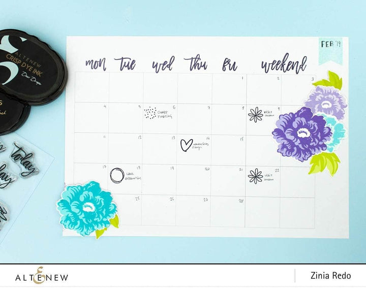 Photocentric Clear Stamps Watercolor Dots Stamp Set