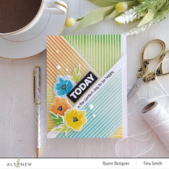 Photocentric Clear Stamps Woven Stripes Stamp Set