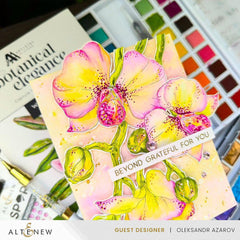 Botanical Elegance: Capture the Colors of Nature Alcohol Marker Coloring Sheets