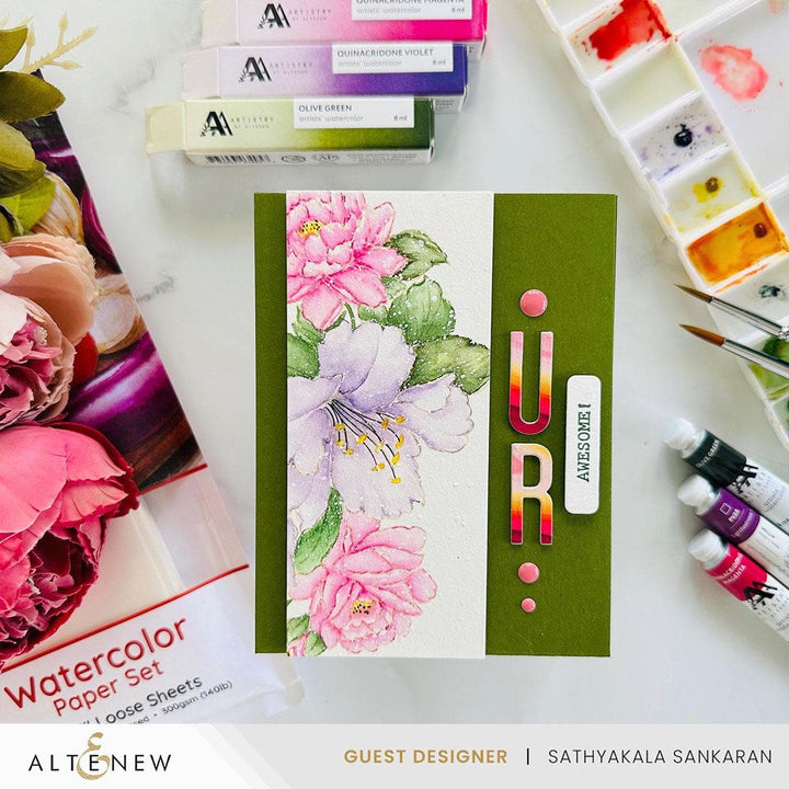 Botanical Elegance: Capture the Colors of Nature Alcohol Marker Coloring Sheets