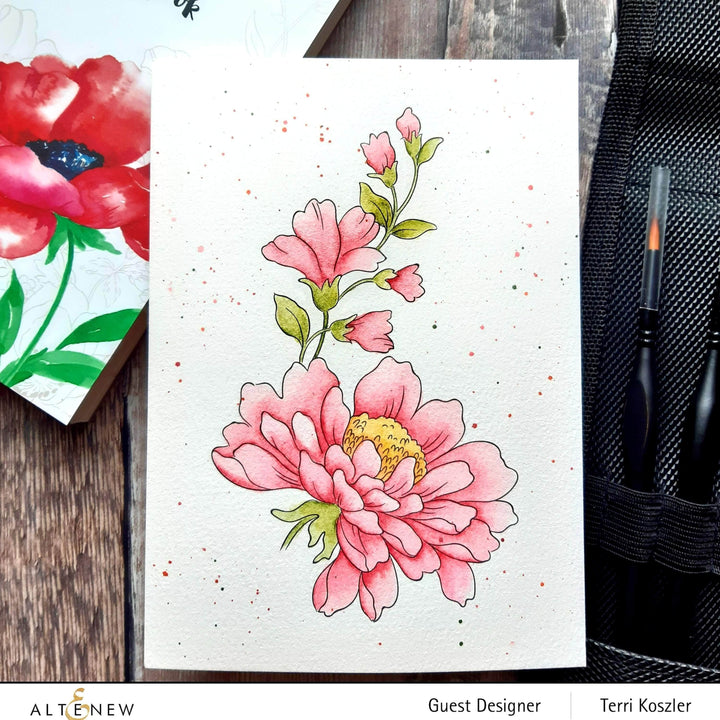 Kiaace Co. Ltd. Coloring Book Watercolor Coloring Book