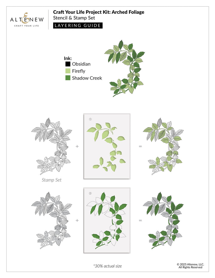 Craft Your Life Project Kit: Arched Foliage