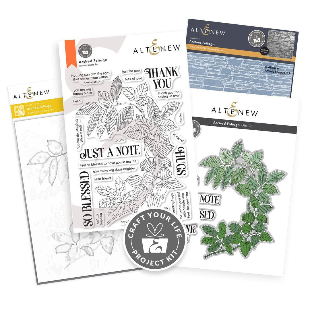 Craft Your Life Project Kit: Arched Foliage