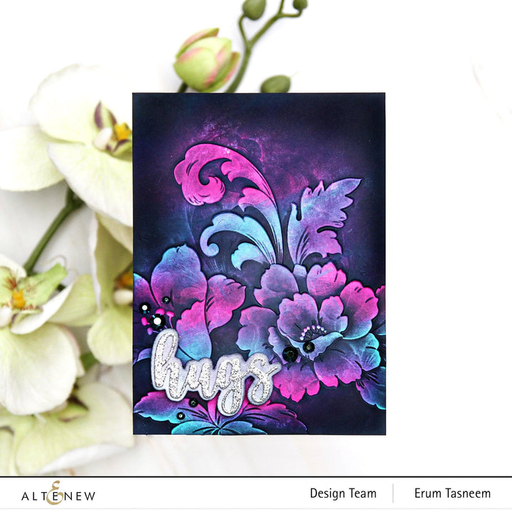 Altenew Craft Your Life Project Kit Craft Your Life Project Kit: Floral Acanthus & Add-on Layering Stencil Bundle