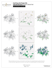 Craft Your Life Project Kit: Splendid Bouquet