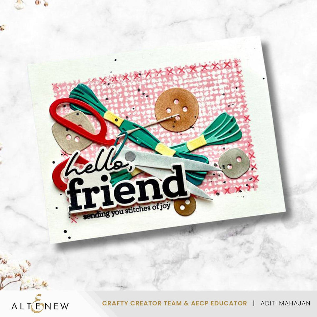 Craft Your Life Project Kit: Stitched With Love & Add-On Die Bundle