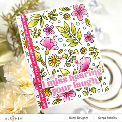 Altenew Craft Your Life Project Kit Craft Your Life Project Kit: Zero-Waste Flowery Pattern