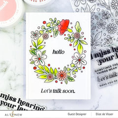 Altenew Craft Your Life Project Kit Craft Your Life Project Kit: Zero-Waste Flowery Pattern