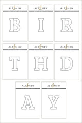 Mega Alphabet Die