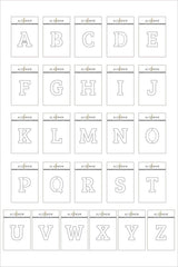Mega Alphabet Die